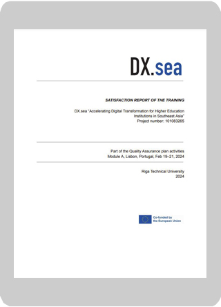 SATISFACTION REPORT OF THE TRAINING DX.sea “Accelerating Digital Transformation for Higher Education Institutions in Southeast Asia” Project number: 101083265