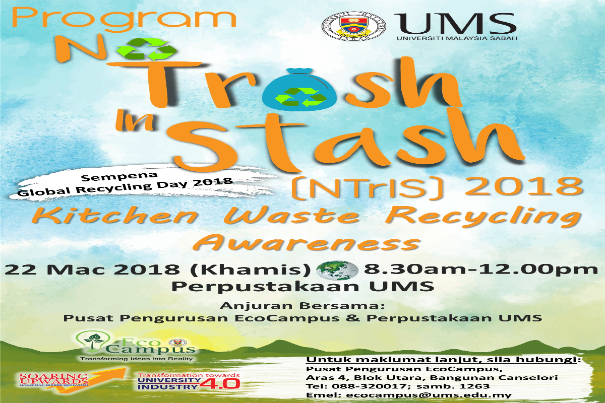 Program No Trash In Stash (NTrIS) 2018 : Kitchen Waste Recycling 