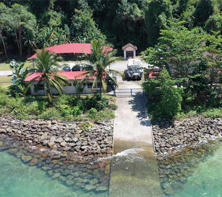 Boat House and Jetty Image