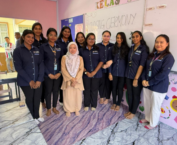 Pelajar FKAL Laksana Projek SULAM, Ceria & Perkasa Kelas Pemulihan SK Bebuloh