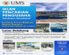 Iklan Pencarian Pengusaha Inkubator Akuakultur IPMB UMS