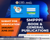 Book and General Publications published in January - June 2025 for verification in the SMPPPI