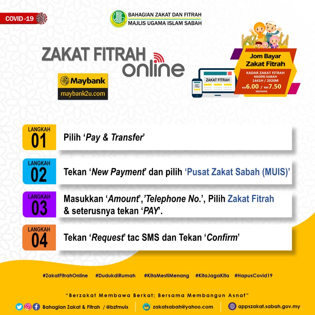 UMS - Bayaran Zakat Fitrah
